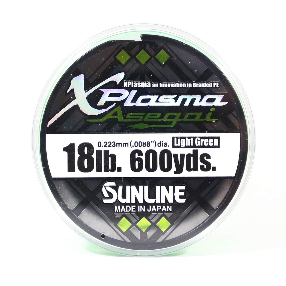 Sunline Xplasma Asegai 18LB 600 yd Light Green