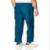 WonderWink W123 Mens Flat-Front Cargo Pant  Caribbean Blue, Small Short view 3