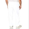 WonderWink W123 Mens Flat-Front Cargo Pant  White, 2X Small view 3
