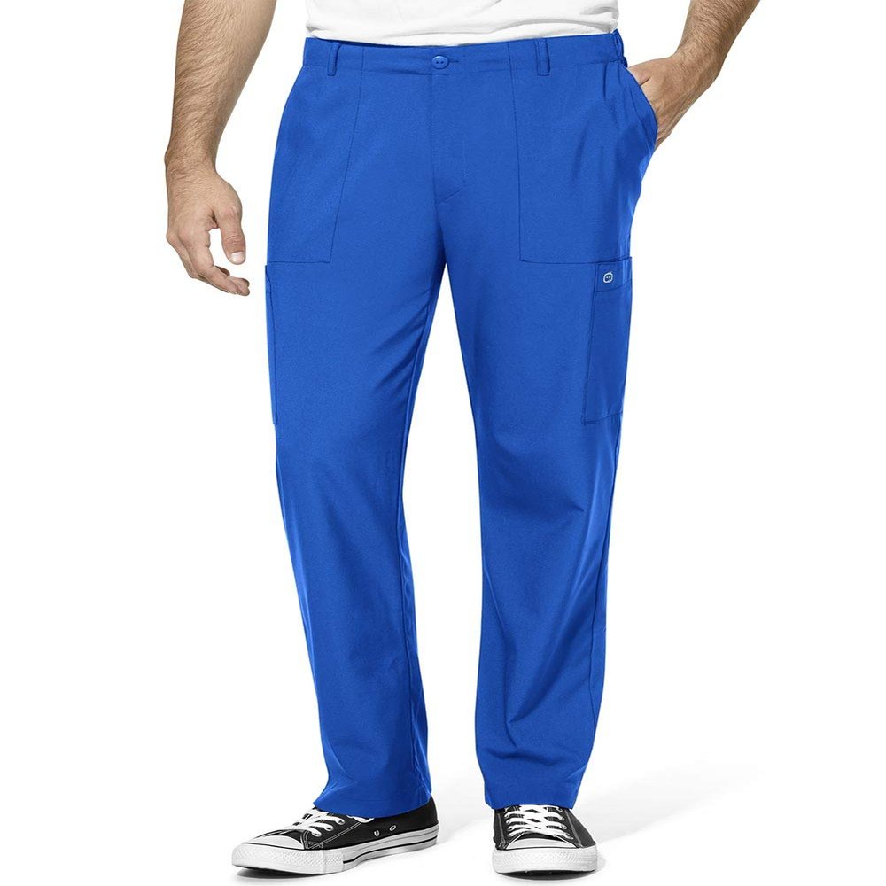 Carhartt Ripstop & Sub-Scrubs Scrubs for Men, Boot Cut 8-Pocket Cargo Scrub Pant - Pewter, XL