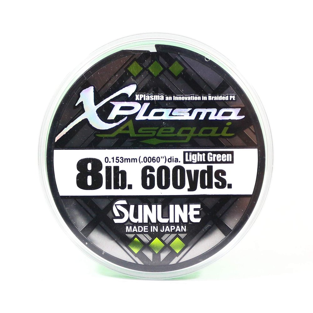 Sunline Xplasma Asegai 8LB 600 yd Light Green
