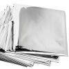 Premium Mylar Emergency Blanket  Thermal foil Blanket for Camping, Hiking & Emergency Supplies | Waterproof Compact Foil Space Blanket| Retains 90% Body Heat & Aid in Outdoor Survival (4 Pack) view 4