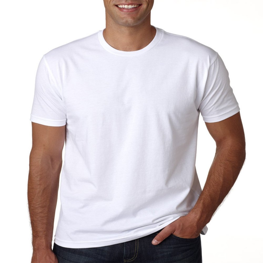 Next Level Mens Premium Fitted Short-Sleeve Crew T-Shirt - Midnight Navy + White (2 Pack) - XXX-Large