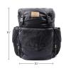 ASR Outdoor 30L Heavy Duty Gold Prospecting Backpack, Canvas Camping Rucksack (Black) view 2
