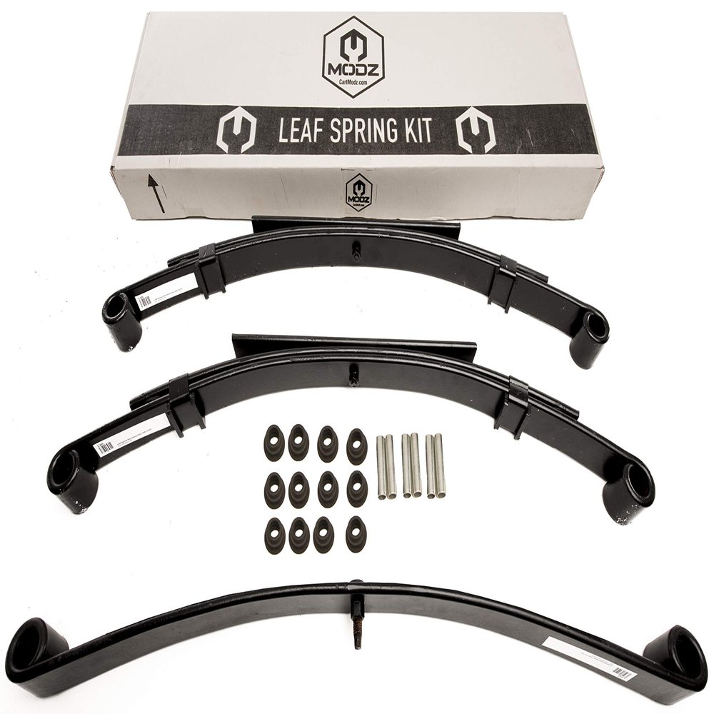 Golf Cart Club Car DS Front & Rear Heavy Duty Leaf Springs - Complete Set