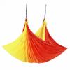 Aerial Yoga Hammock Aerial Pilates Silk Yoga Swing Set include Carabiners daisy Chain, Pose Guide 5.5 yards Set (Sanlow Color) view 2