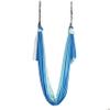 Aerial Yoga Hammock Aerial Pilates Silk Yoga Swing Set include Carabiners daisy Chain, Pose Guide 5.5 yards Set (Blue Sea Color) view 2