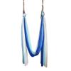 Aerial Yoga Hammock Aerial Pilates Silk Yoga Swing Set include Carabiners daisy Chain, Pose Guide 5.5 yards Set (Blue Sea Color) view 3