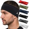 French Fitness Revolution - Stretchy Sports Headband for Men & Women - Guys Sweatband for Running, Cycling, Basketball, Yoga, Fitness - Moisture Wicking Workout Hairband - Made in Europe view 1