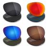 Mryok 4 Pair Polarized Replacement Lenses for Oakley Feedback Sunglass - Stealth Black/Fire Red/Ice Blue/Bronze Brown view 1