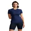 Tommie Copper Shoulder Support Shirt for Women, Posture Corrector Compression Shirt, Women's Compression Shirt, Shoulder Compression, Shoulder Support for Women, Dark Navy XXL view 1