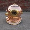 Mahira Nautical Solid Brass Diving Divers Helmet Scuba Vintage US Navy Mark IV Full Size 18" B view 2