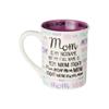 Enesco Our Name is Mud Mom Nickname Coffee Mug, 16 Ounce, Multicolor view 2