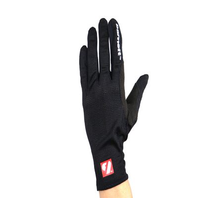 BARNETT NBG-18 Gloves for Rollerski - Cross-Country - Road Bike - Running - Black (S)