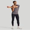 Tommie Copper Shoulder Support Shirt for Men, Posture Corrector Compression Shirts for Men with UPF 50 Sun Protection, Shoulder Compression with Shoulder Support for Men, Slate Grey L view 4