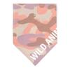About Face Designs Wild Animal Dog X-Large Pet Bandana, Pink Camo view 1