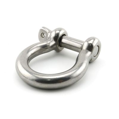 Lind Kitchen 1pc 1/2 Inch Stainless Steel Bow Shackle Screw Pin Anchor Shackle Hardware Rigging Outdoor Tools for Survival Rope Paracord Camping Bracelet Bow Buckle M12