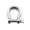 Lind Kitchen 1pc 1/2 Inch Stainless Steel Bow Shackle Screw Pin Anchor Shackle Hardware Rigging Outdoor Tools for Survival Rope Paracord Camping Bracelet Bow Buckle M12 view 2