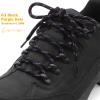 DELELE 2 Pair Thick Round Climbing Shoelaces Black Purple Dots Hiking Shoe Laces Boot Laces 57 inch view 2