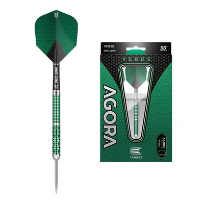 Target Darts Agora Verde 90% AV02 25g Steel Tip Darts