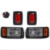 BeAcc Club Car DS Light Kit for 1993-UP Golf Cart Factory style I OEM Basic Headlight & Taillight Kit with wires view 1