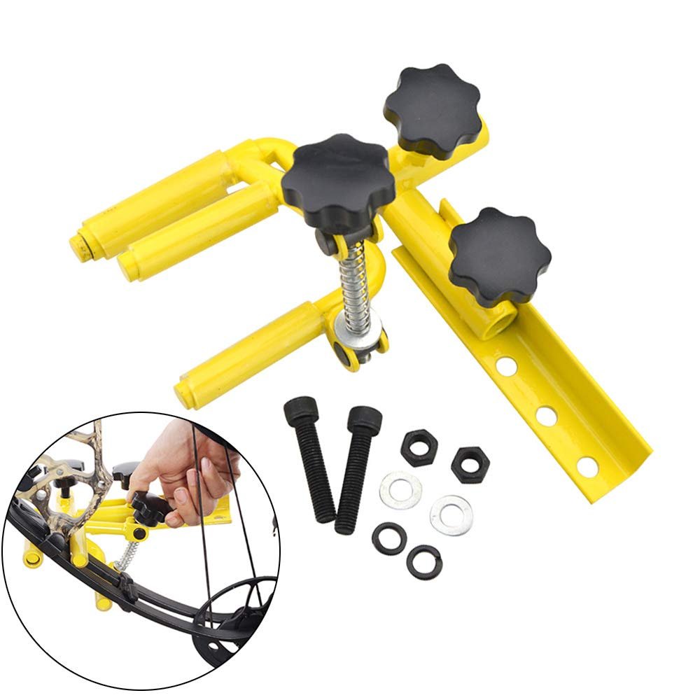 ZSHJG Archery Parallel Universal Bow Vise Hunting Target Parts Metal Professional Equipment Accessories Tool for Compound Bow