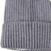 Ding-dong Baby Boy Girl Winter Knitted Solid Hat(Grey) view 3
