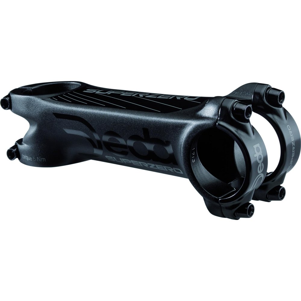 Deda Elementi Superzero Alloy Stem, POB (Polished on Black), 90mm