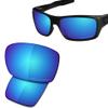 SAUCER Premium Replacement Lenses for Oakley Turbine OO9263 Sunglasses High Definition - Glacier Blue Polarized view 2