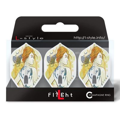 LSTYLE L1 Standard Dart Flights  PRO  Scorpio  1 Set  Pre-Molded