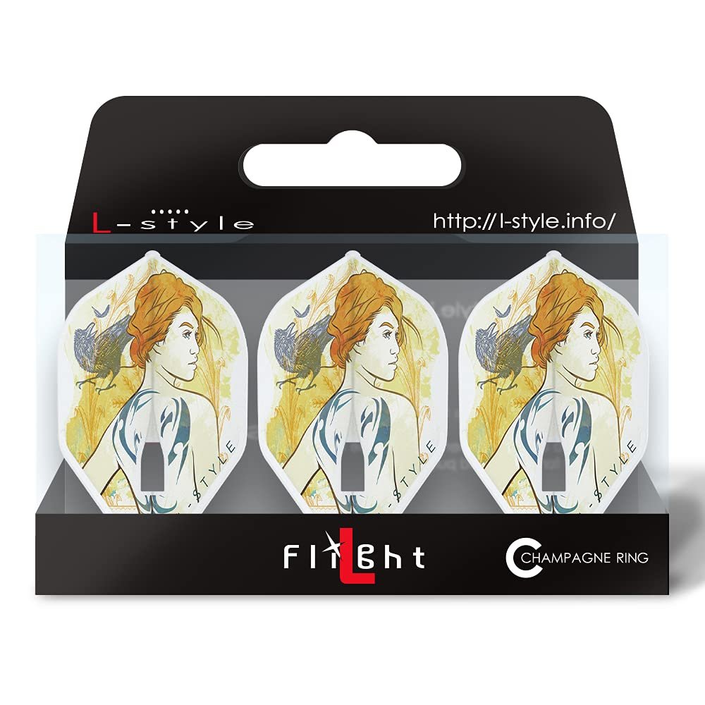LSTYLE L1 Standard Dart Flights  PRO  Scorpio  1 Set  Pre-Molded