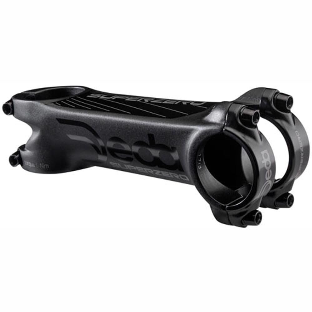 Deda Elementi Superzero Alloy Stem, POB (Polished on Black), 140mm