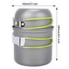 Homebeast 13pcs/Set Camping Cook Stove Set Camping Picnic Bowl Pot Cookware with Mini Camping Pot Set Backpacking Gear & Hiking Outdoors Cooking Equipment Cookset view 4