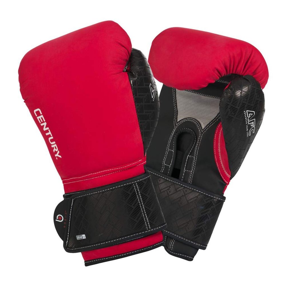 Century Men's Brave Boxing Gloves Size: 14 Oz Red/Black
