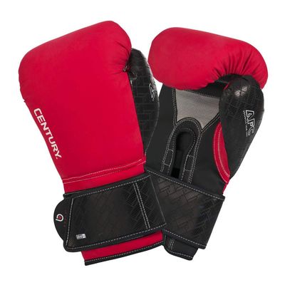 Century Men's Brave Boxing Gloves Size: 16 Oz Red/Black