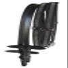 CHALLENGER English Horse COB All Purpose Padded Leather Double Curved Browband Flash Bridle Reins 803477BKC view 3