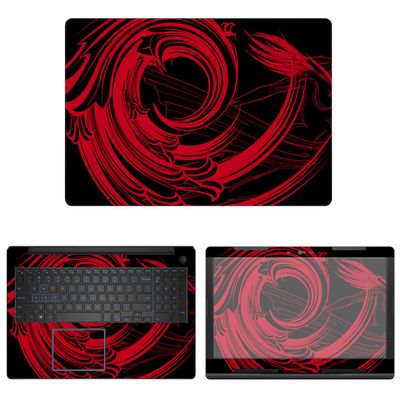 Decalrus - Protective Decal Abstract Rose Skin Sticker for Dell G3 3579 (15.6" Screen) case Cover wrap DEg3_3579-91