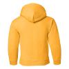 UGP Campus Apparel YH02 - Michigan Wolverines Primary Logo YOUTH HOODIE - X-Large - Gold view 4