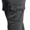 G-Style USA Men's Solid Fleece Heavyweight Cargo Pants FL77 - Charcoal - 5X-Large view 3