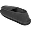 CLOVERLY Men's Corduroy House Slippers Moccasins Loafers Slip-on Shoes (7, Gray) view 3
