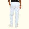 G-Style USA Men's Solid Fleece Heavyweight Cargo Pants FL77 - White - 2X-Large view 3