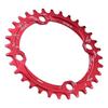 Alomejor Chain Ring 32/34/36/38T BCD 104 Mountain Steel Single Crank Chain Ring Repair Parts for Outdoor Cycling(32T Red) view 3