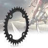 Alomejor Chain Ring 32/34/36/38T BCD 104 Mountain Steel Single Crank Chain Ring Repair Parts for Outdoor Cycling(34T Black) view 2