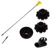 5" Professional Length Hunting Series Spearhead Darts for .40 Caliber Blowguns with 2 Quick Release Quivers, Hand Guard & Tactical Peep Site (50) view 1