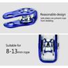 Outdoor Climbing Pulley Climbing Fixed Mountaineering Rope Rock Climbing Pulley Safety Outdoor Tools Ascending Devices(Blue) view 4