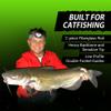 Championship Catfish Rod: 2 Piece Casting, Medium Heavy Chop Stick, Sensitive Tip for Detecting Bites, Heavy Backbone for Hauling in Ugly Monsters, 10-50lb Line, 7'6" view 2