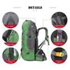 Bseash 60L Waterproof Hiking Camping Backpack with Rain Cover, Large Outdoor Sport Travel Daypack Rucksack for Climbing view 4
