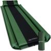 Camping Pad with Armrest & Pillow - Self-Inflating Air Mattress - Rollover Protection - Ultra-Comfortable Mat - Lightweight for Tent, Cot, Backpacking(L/XL) view 1
