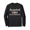 Homeschool Mom Just Add Pumpkin Spice Funny Fall T-Shirt view 1
