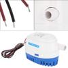 12V Boat Bilge Pump, Fully Automatic Water Bilge Pump 100gph Fully Submersible Marine Electric Pump with Switch for Boat, Pools view 4